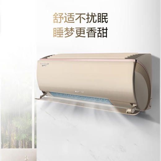 格力/空调/KFR-26GW/(26553)FNhCa-B1(WIFI)(含管)(奢华金)/睡梦宝变频冷暖1匹1级能效挂机空调 商品图4