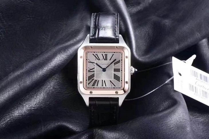 F1厂卡地亚山度士Santos-Dumont男女复刻表详细评测-全网唯一购入男女原装对表