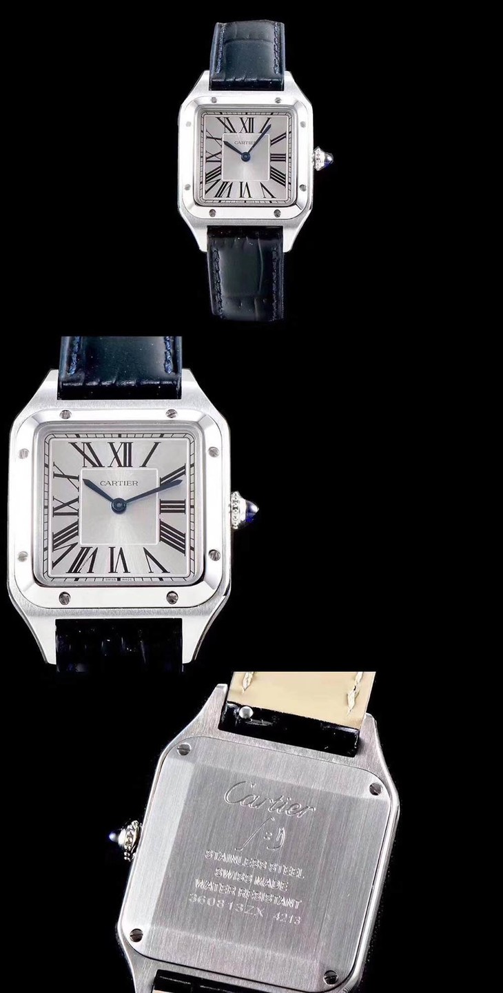 F1厂卡地亚山度士Santos-Dumont男女复刻表详细评测-全网唯一购入男女原装对表