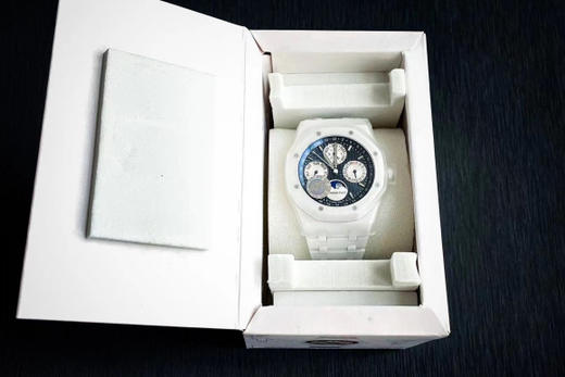 APS厂爱彼26579白陶瓷皇家橡树腕表做工评测n厂c厂zf厂clean厂vs厂noob厂 商品图8