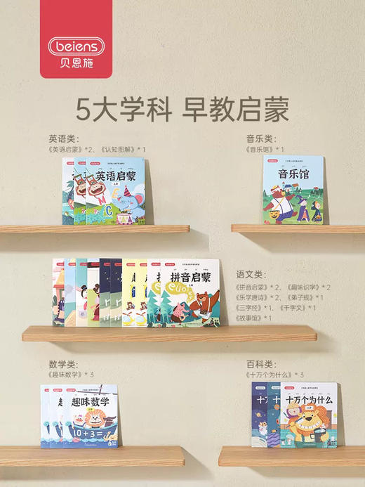 贝恩施宝宝点读笔幼儿启蒙早教机儿童英语智能学习机 商品图1