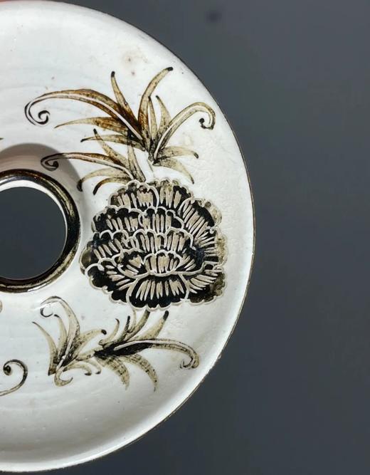 蓝曜变兔毫斑天目盏与黑白刻花盏托，顺丰包邮 商品图13