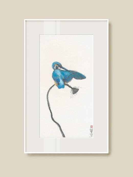 薛继业水墨连框高精版画画芯50*27有框客厅卧室卫生间走廊装饰画 商品图13