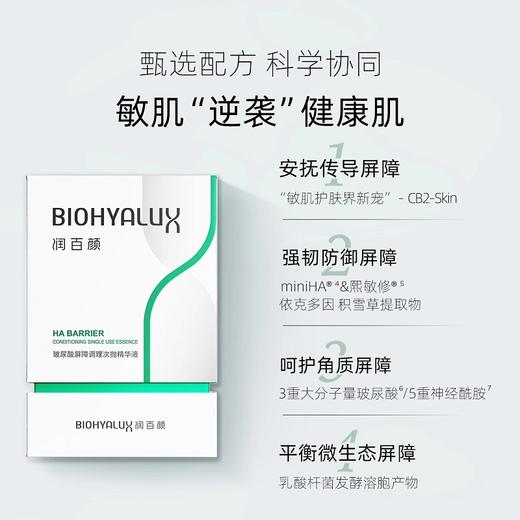 润百颜玻尿酸屏障调理次抛精华液1.5ml*30支 商品图1
