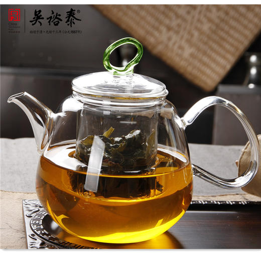 吴裕泰玻璃云逸单壶 商品图0