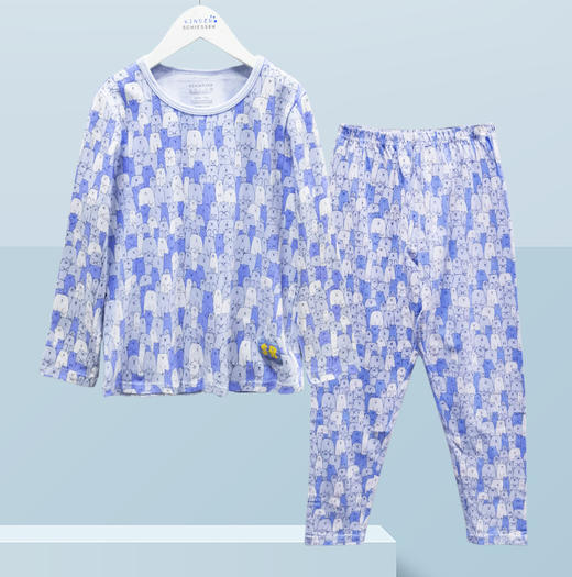 【纯棉印花】SCHIESSER德国舒雅儿童男童保暖衣套装3B/20249H 商品图1