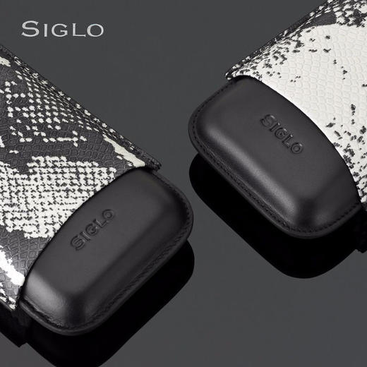 Siglo Snakeskin Cigar Case世纪小牛皮便携雪茄盒蛇皮纹雪茄套 商品图1