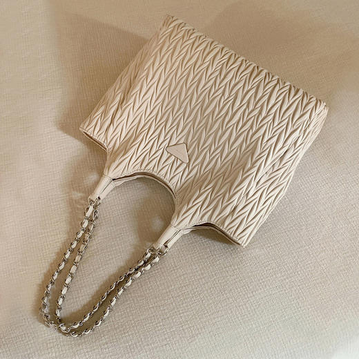 Safiya/索菲娅2023新款时尚托特包大容量腋下包女士手提单肩斜挎女包SF9158046Y 商品图0