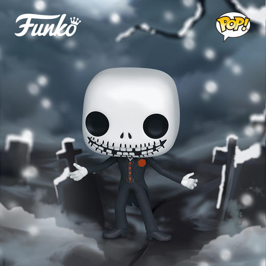Funko POP Disney Formal Jack迪士尼圣诞夜惊魂30周年正装骷髅杰克公仔手办 72384 商品图2