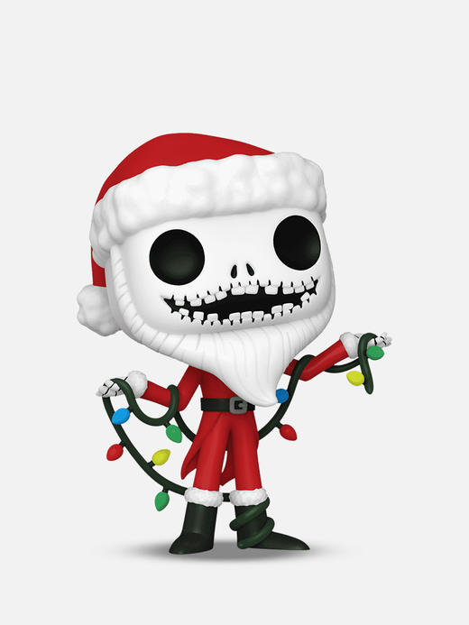 Funko POP Disney Santa Jack 迪士尼圣诞夜惊魂30周年 圣诞骷髅杰克公仔手办 72386 商品图3