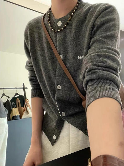 羊绒m开衫 商品图9