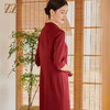 佐尔美秋季新款 气质优雅新中式旗袍七分袖连衣裙女E33LL33 商品缩略图4