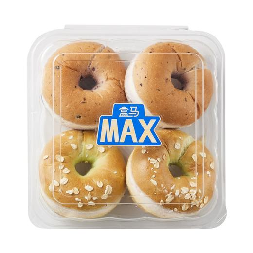 盒马 MAX 厚乳酪贝果组合（蓝莓燕麦+芒果西柚）480g 4个 商品图4