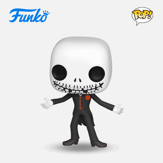 Funko POP Disney Formal Jack迪士尼圣诞夜惊魂30周年正装骷髅杰克公仔手办 72384 商品图0