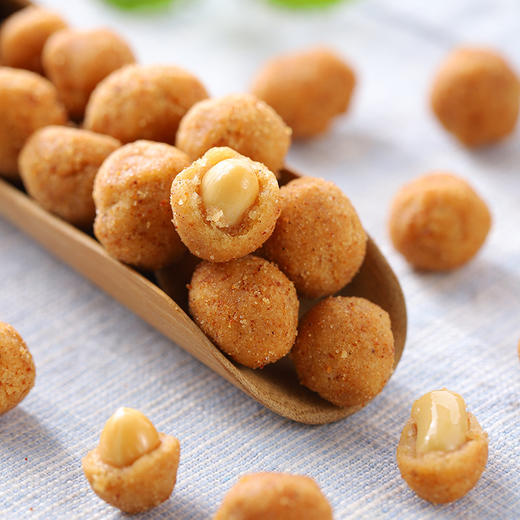 【买一斤送一斤！多味花生】咸香酥脆，个大饱满，金黄酥香，小包装4斤香辣花生米零食小吃休闲食品怪味豆即食一整箱健康 商品图2