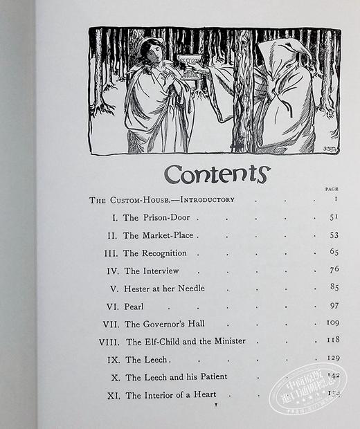 【中商原版】红字 Calla Editions 精装插图版 The Scarlet Letter 英文原版 纳撒尼尔 霍桑 Nathaniel Hawthorne 商品图4