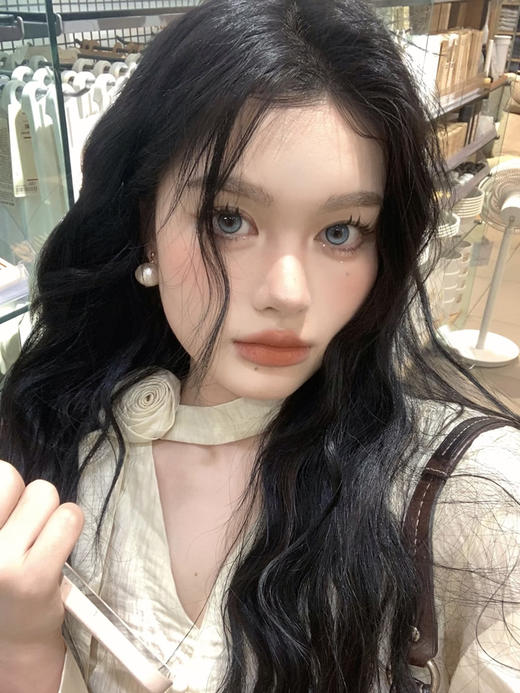 【中直径】NEWSCOKO-蓝气泡-14.2mm【年抛 0-1000度 含有525/575度】 商品图6