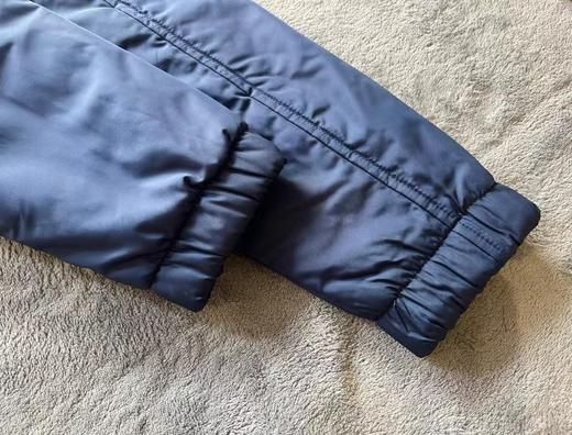 FD 男士 黑徽标印花梭织拼接 休闲棉夹克外套 Z-11088 商品图12