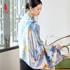 SAINTJOY/上久楷真丝披肩 女式真丝披肩  呦呦鹿鸣 PJS23001 商品缩略图2