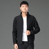 ALBB-立领男士外套秋季运动开衫加绒棒球服男装秋冬针织休闲夹克 商品缩略图1