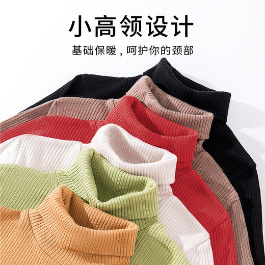 TG-TG03S265秋冬新款美亚碧桑蚕丝保暖打底衫 基础高弹紧身真丝长袖上衣 商品图3