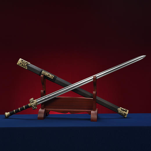  纯钧剑 沈州作品 沈广隆剑铺龙泉沈广隆宝剑手工传统剑收藏剑 sgl-2013 未开刃 商品图3