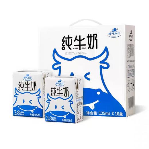 神气水牛纯牛奶(康美包)(125mlX16)礼盒版 商品图2
