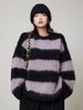 Mail Mara 羊驼毛条纹慵懒针织衫WN-803[福利品] 商品缩略图2