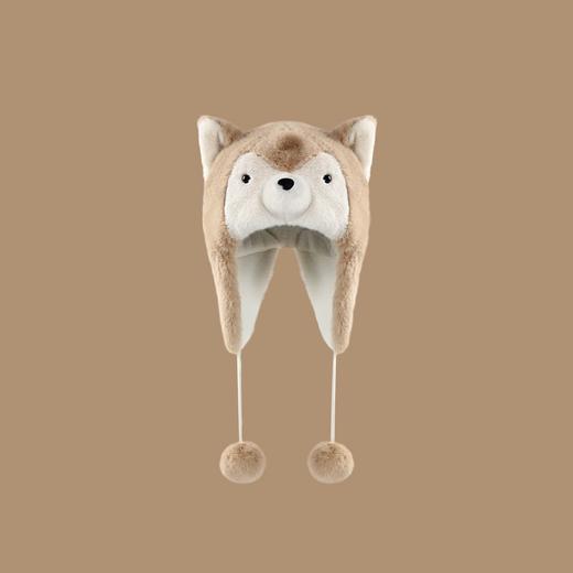 【韩版风格设计，轻松搭配各种服饰！】新款甜美可爱耳朵毛绒针织雷锋帽女冬季韩版保暖防寒加绒护耳帽子lm 商品图13