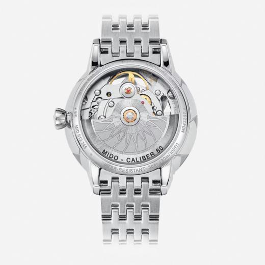 美度 MIDO 花淅系列绽放款长动能女士腕表-星光银 M043.236.11.101.00 商品图1