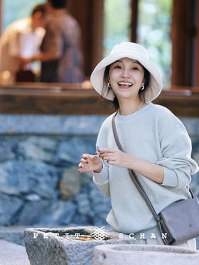 丛林尽染 植物染针织肌理上衣