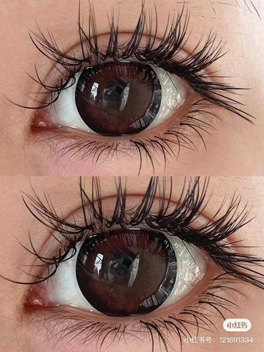 <店主实拍>-Yeelens月抛-娃娃红酒-14.5mm【月抛 0-800度 不含525/575】 商品图1