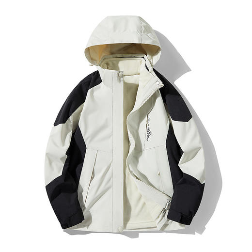 【防泼水透气不惧雨❗️冲锋衣男女薄款】户外常备，防风防水，守护旅途中的时尚与实用。冲锋衣男薄款春秋防风防水户外旅行运动登山服女外套潮牌男士器父亲节礼物新年礼盒年货礼盒 商品图5