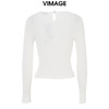 VIMAGE纬漫纪冬季新款修身显瘦百搭打底上衣V2013612 商品缩略图1