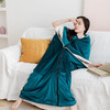 多用途懒人披肩保暖加厚毛毯空调毯小毯子单人办公室午睡披风睡袋 商品缩略图8
