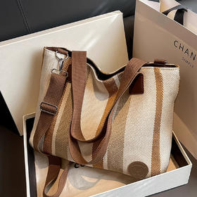 Safiya/索菲娅2023新款时尚托特包腋下包大容量女士手提单肩斜挎女包SF9151094Y