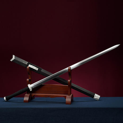 承影剑 沈州作品 龙泉沈广隆宝剑 手工传统剑 高工作品 未开刃sgl-2025 商品图9