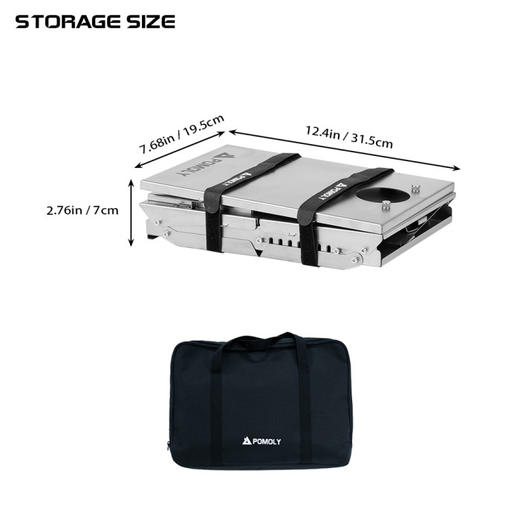 Pomoly T1 mini/mini 3 迷你版 折叠钛炉 商品图3