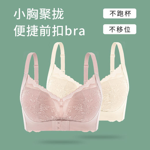 TG-TG02S207 真丝调整型内衣 薄款蕾丝性感无钢圈桑蚕丝文胸收副乳 商品图0