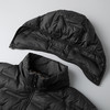 【新款DTH】大依优型大码连帽羽绒服白鸭绒可拆卸帽保暖加厚加肥加大上衣男士外套胖子 商品缩略图2