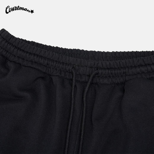 COURTMAN雷球标束脚卫裤2023秋运动休闲篮球风宽松百搭针织裤长裤 商品图3