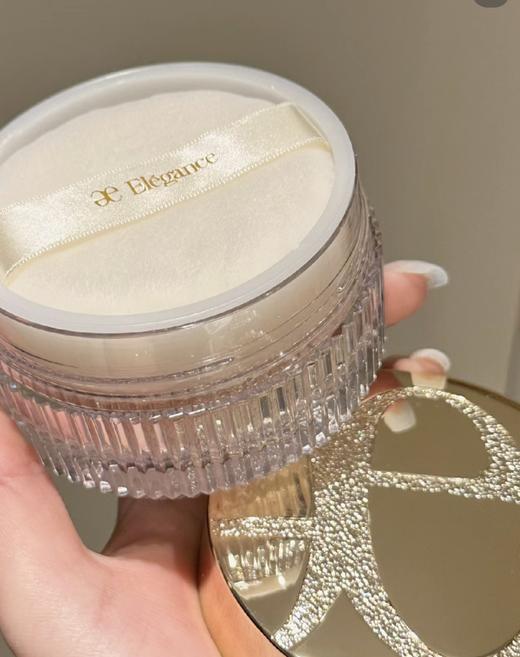 日本Elegance雅莉格丝 优雅美肌羽绒散粉 大E散粉20g持久定妆e大饼 商品图1