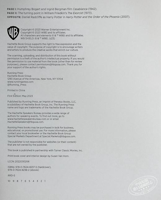 【中商原版】华纳兄弟 百年官方纪念画册 好莱坞影业传记 Warner Bros 100 Years of Storytelling 英文原版 Mark A Vieira 商品图3