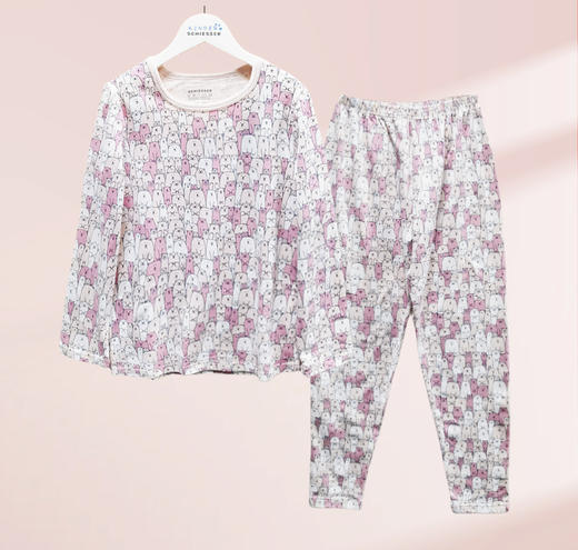 【纯棉印花】SCHIESSER德国舒雅女童纯棉印花保暖衣3F/20280H 商品图1