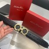经典8字扣菲拉格慕Ferragamo男士腰带全套包装双扣头皮带 商品缩略图6