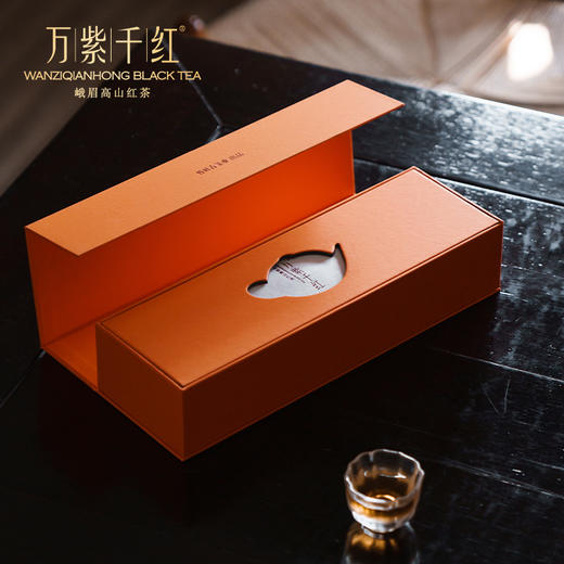 万紫千红茶叶峨眉高山红茶特级(论道)礼盒装90g送礼佳品顺丰包邮 商品图4