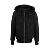 MOOSE KNUCKLES 男士金属驼鹿指节徽标连帽羽绒服 黑色 M32MB000S 305 商品缩略图0