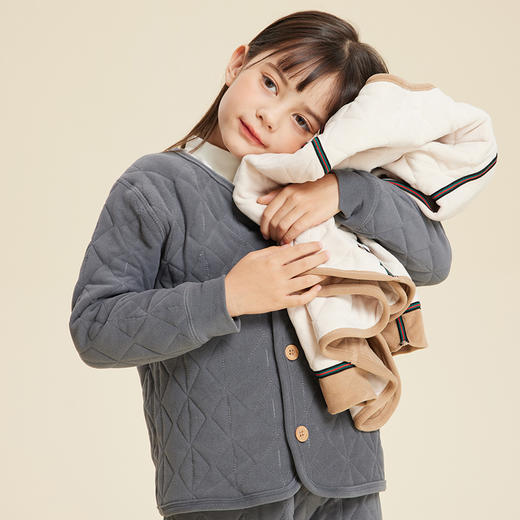 【加厚蚕丝羊绒保暖上衣】蚕丝羊绒夹层，温暖过冬，可外穿设计 商品图0