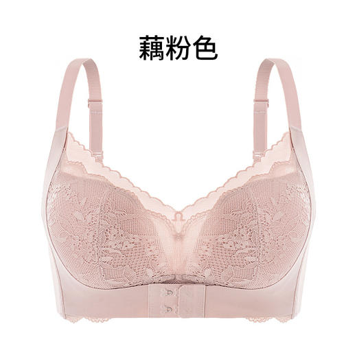 TG-TG02S207 真丝调整型内衣 薄款蕾丝性感无钢圈桑蚕丝文胸收副乳 商品图6