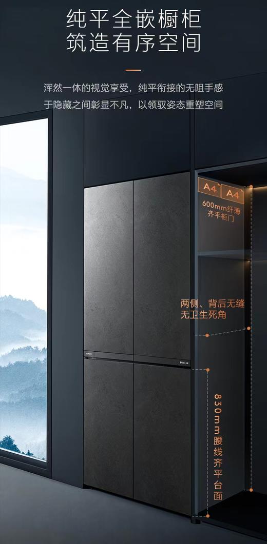 COLMO/冰箱/CRBUS531FD-A6（四色可定制面板） 商品图2